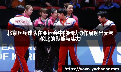 北京乒乓球队在亚运会中的团队协作展现出无与伦比的默契与实力